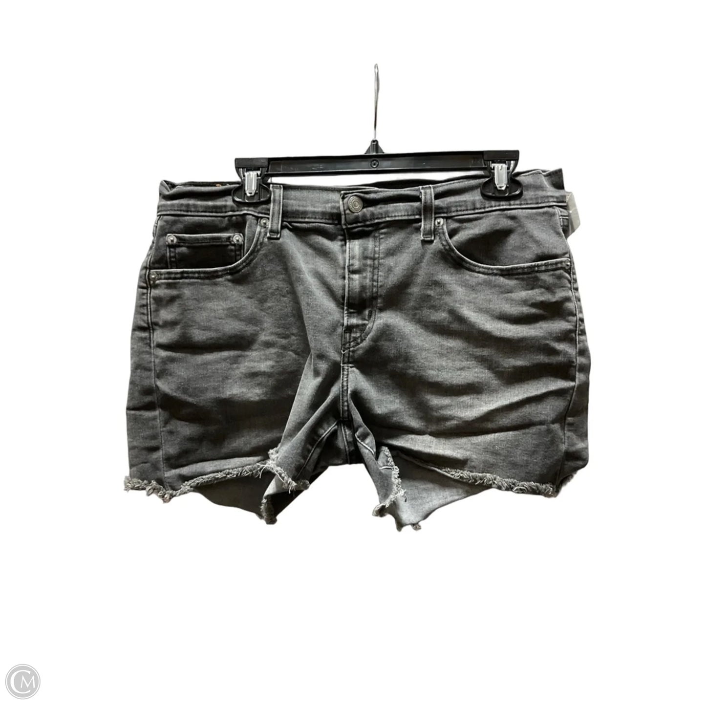 Shorts By Levis In Grey Denim, Size: 10