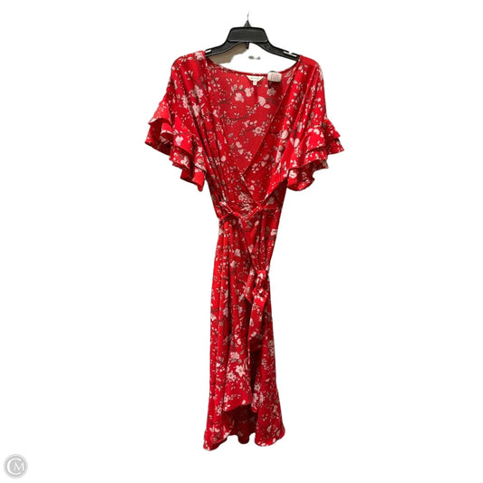 Dress Casual Maxi By Max Studio In Floral Print, Size: Xl