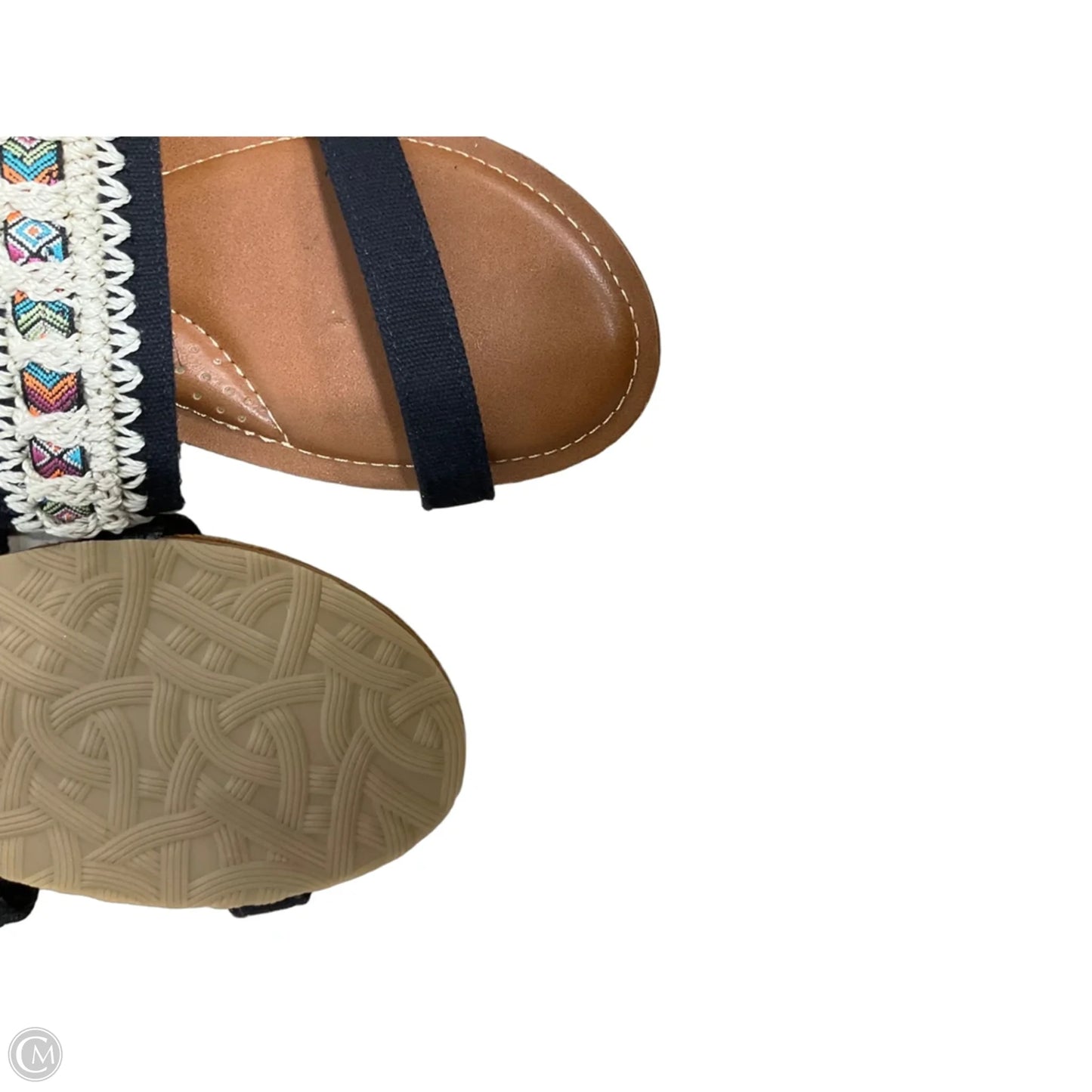 Sandals Flats By The Sak In Black, Size: 8