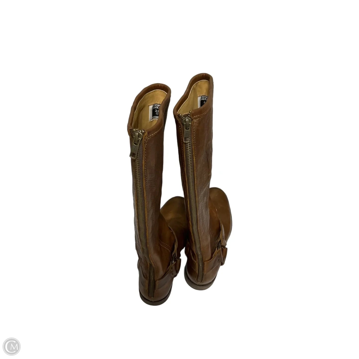 Boots Designer By Frye In Brown, Size: 8