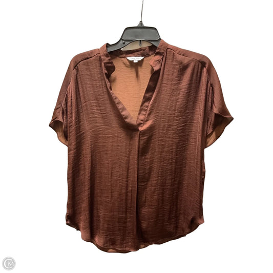 Top Sleeveless By Naked Zebra In Brown, Size: M