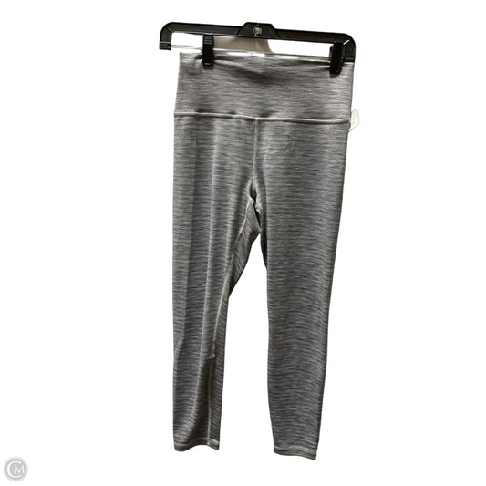 Athletic Leggings By Athleta In Grey, Size: M