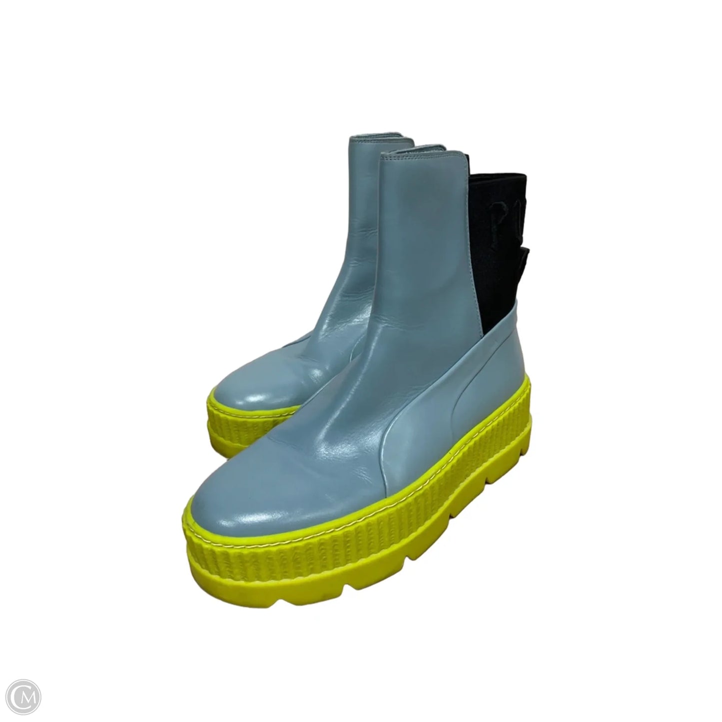 Boots Combat By Puma In Blue, Size: 9