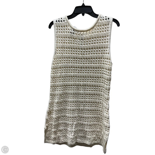 Swimwear Cover-up By Cabi In Cream, Size: M