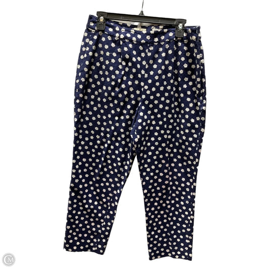 Pants Designer By Kate Spade In Blue, Size: 14