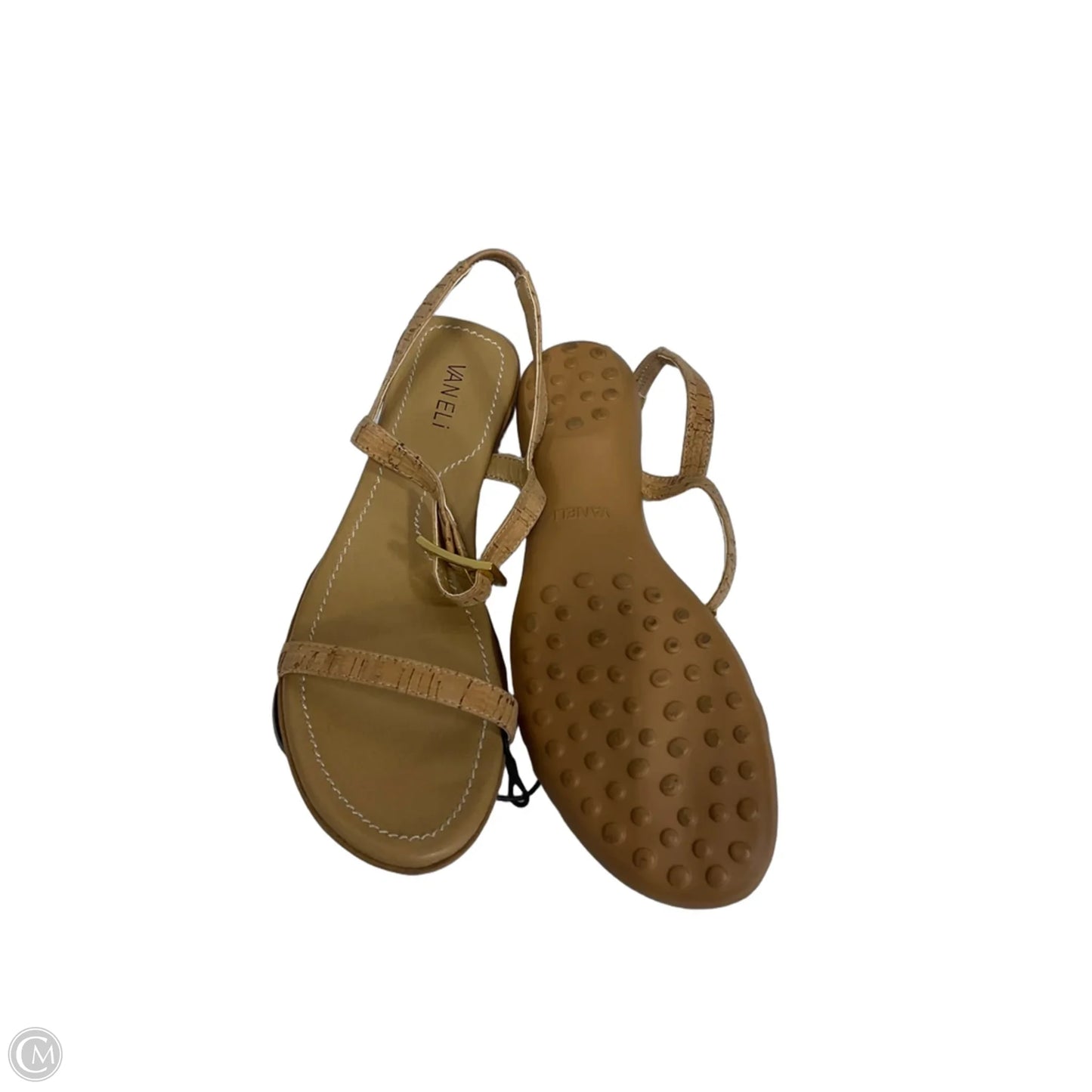 Sandals Flats By Vaneli In Tan, Size: 9