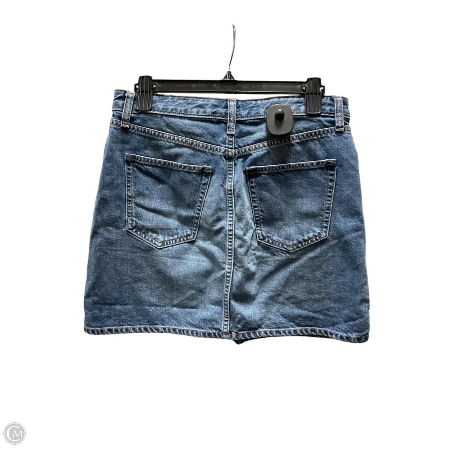 Skirt Mini & Short By Banana Republic In Blue Denim, Size: 6