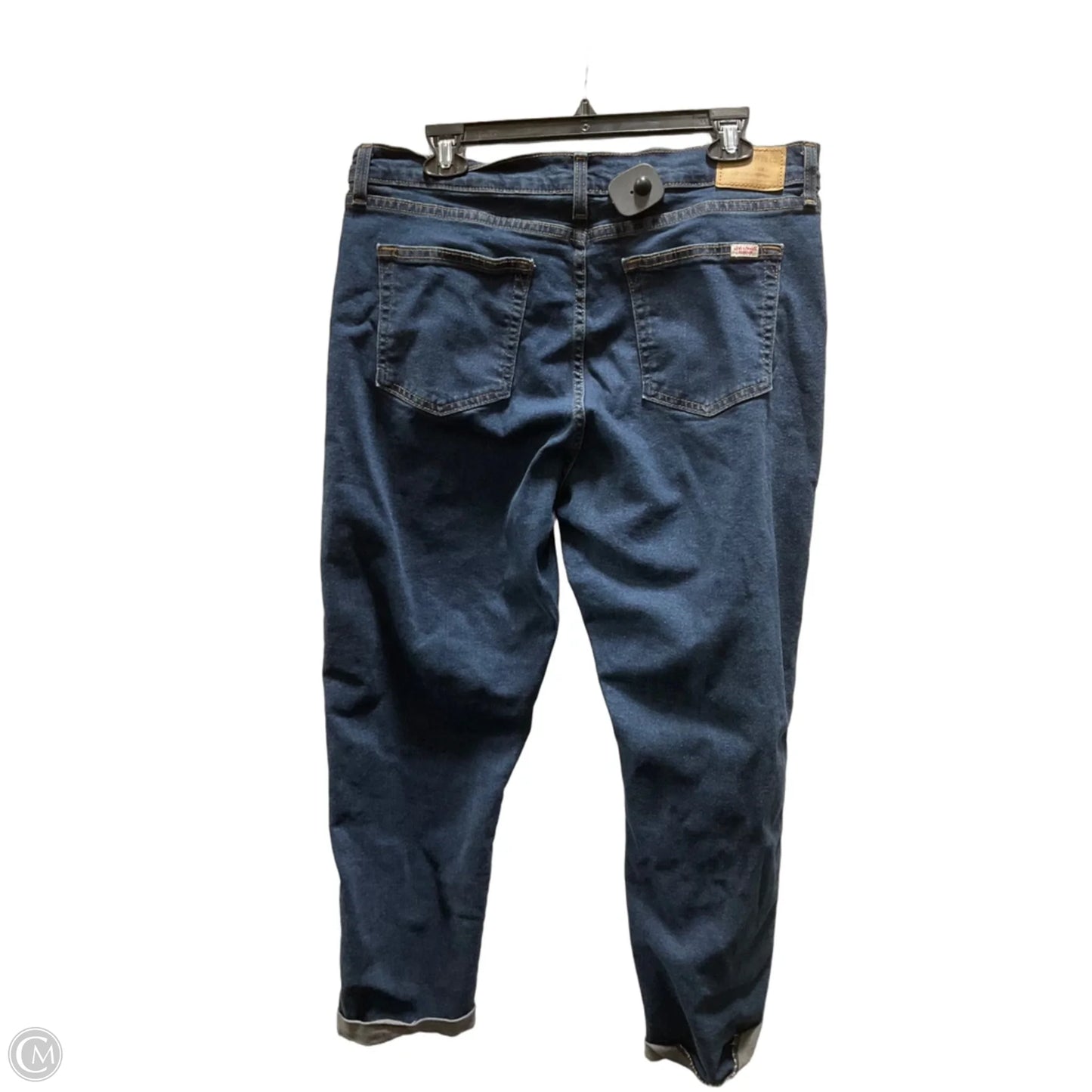 Jeans Boyfriend By Levis Signature In Blue Denim, Size: 12