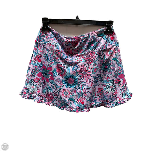 Athletic Skort By Gottex In Floral Print, Size: M