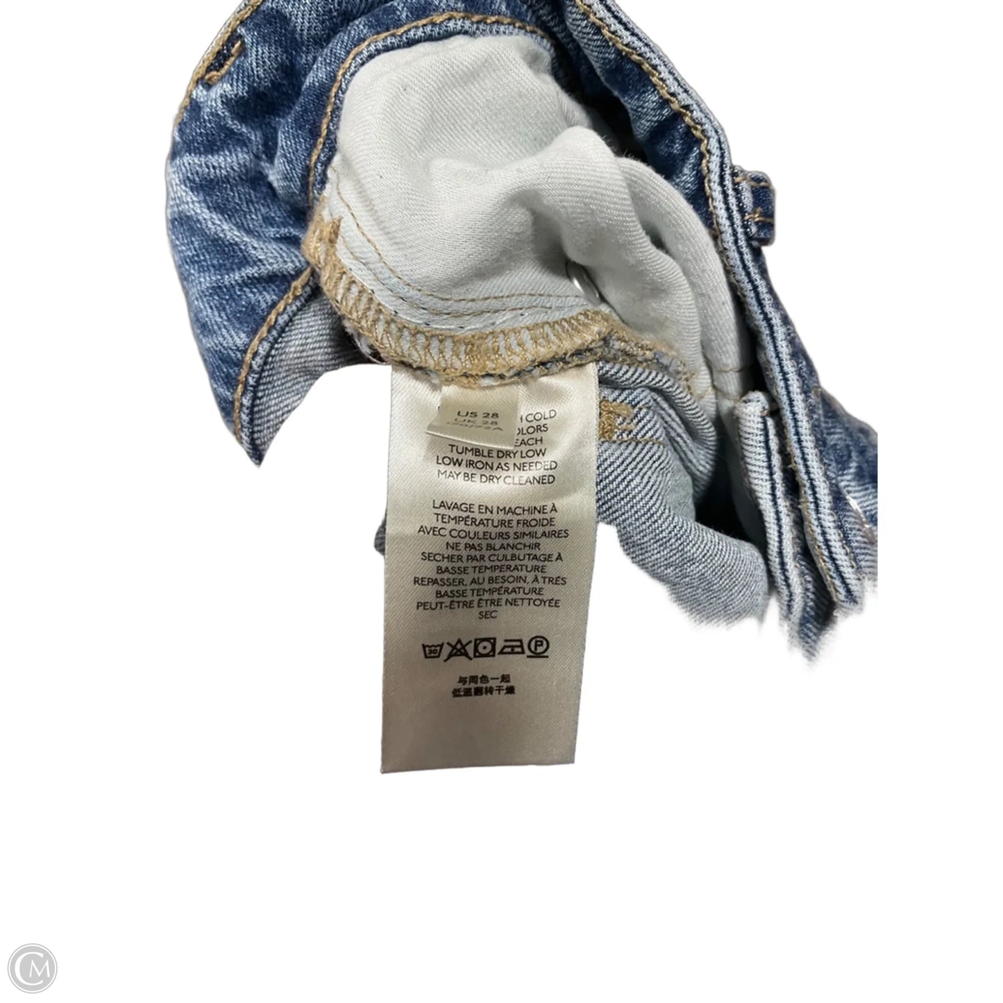 Jeans Straight By Pilcro In Blue, Size: 6