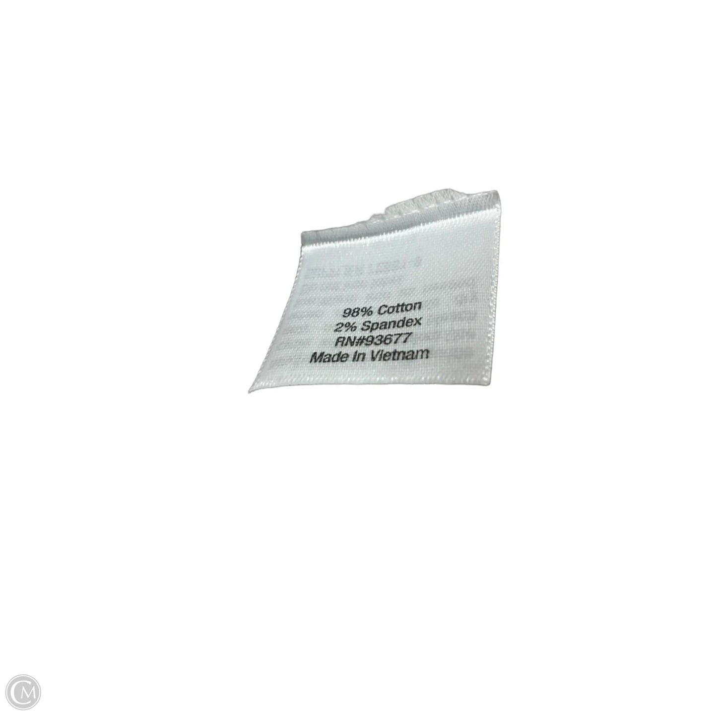 Top Short Sleeve By St Johns Bay In White, Size: M