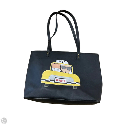 Handbag Designer By Karl Lagerfeld, Size: Large
