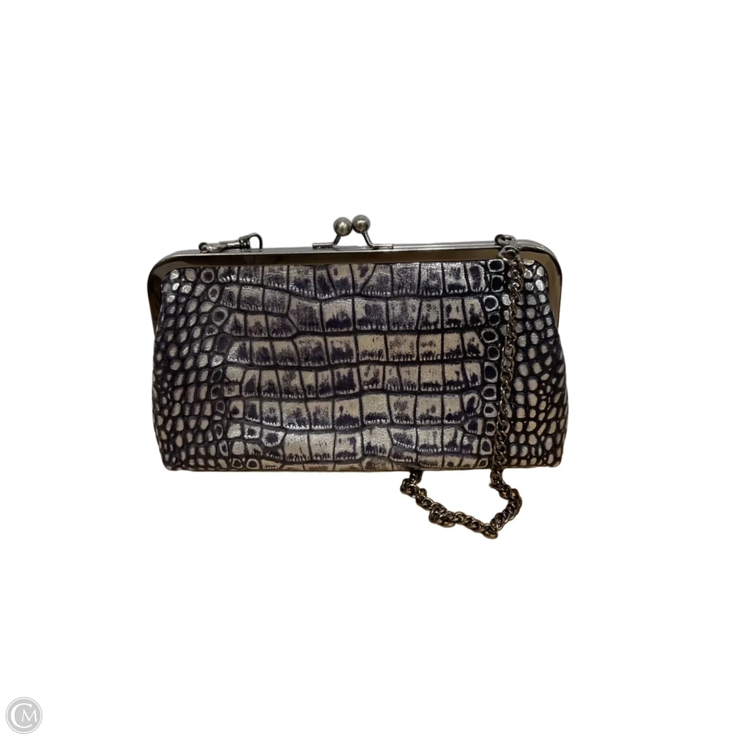 Clutch Leather By Cmf, Size: Medium
