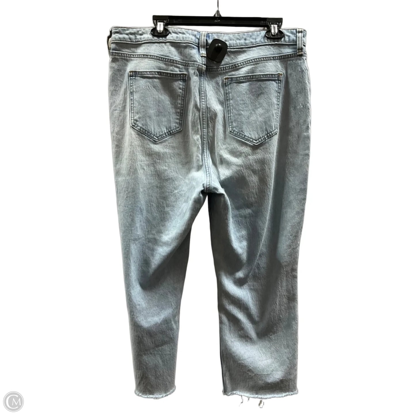 Jeans Cropped By Elizabeth And James In Blue Denim, Size: 18