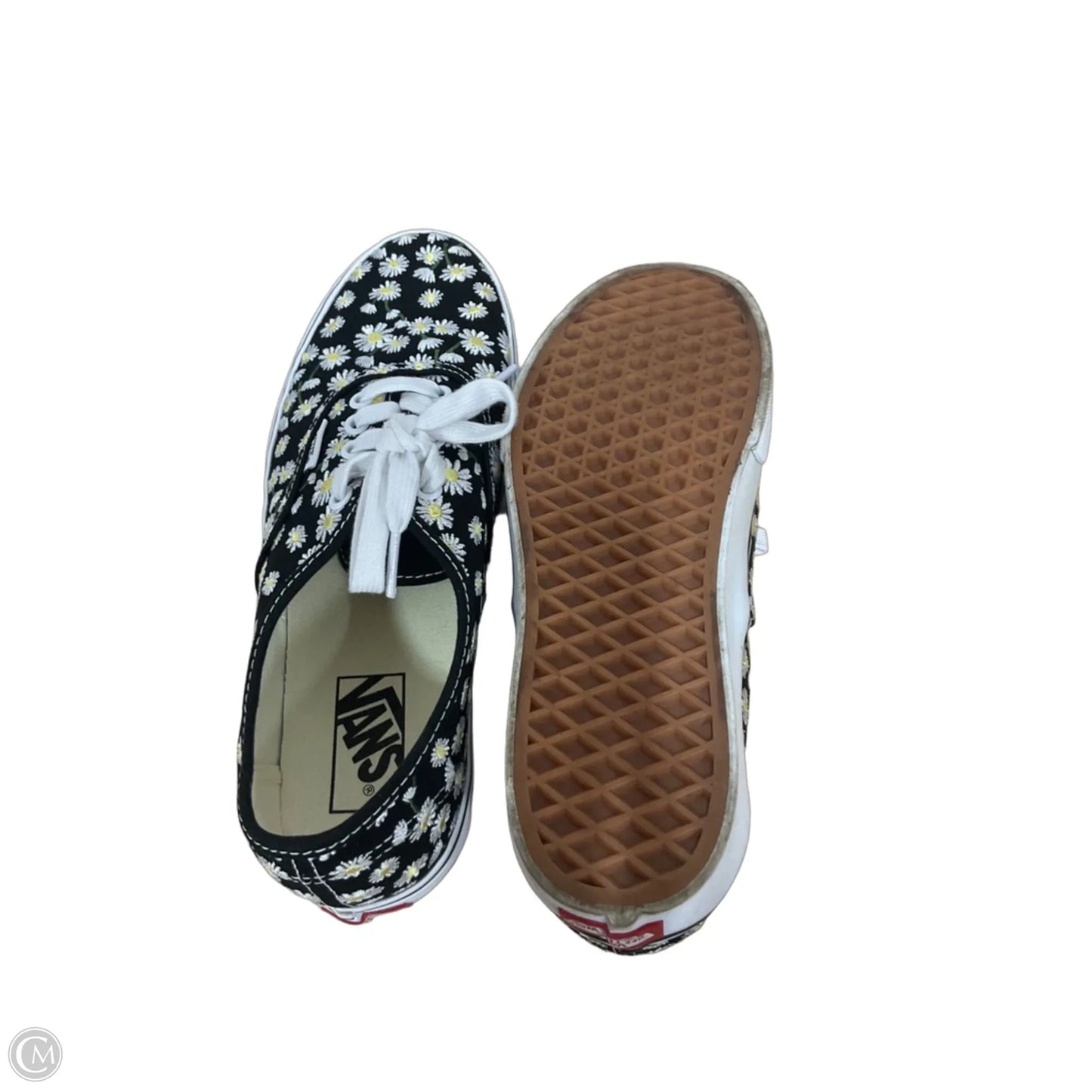 Shoes Sneakers By Vans In Floral Print, Size: 9