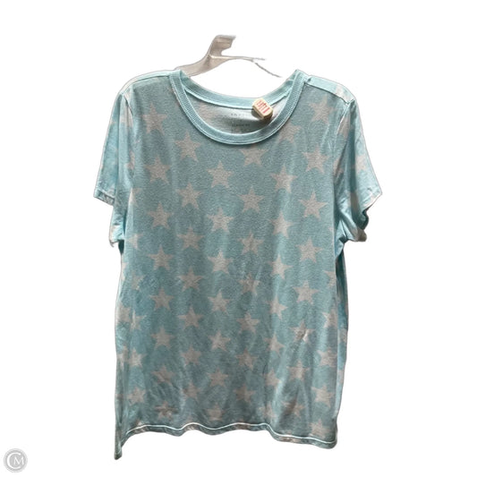 Top Short Sleeve By Torrid In Blue, Size: 1x
