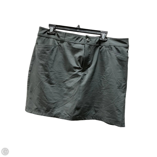 Athletic Skirt By Eddie Bauer In Grey, Size: 14