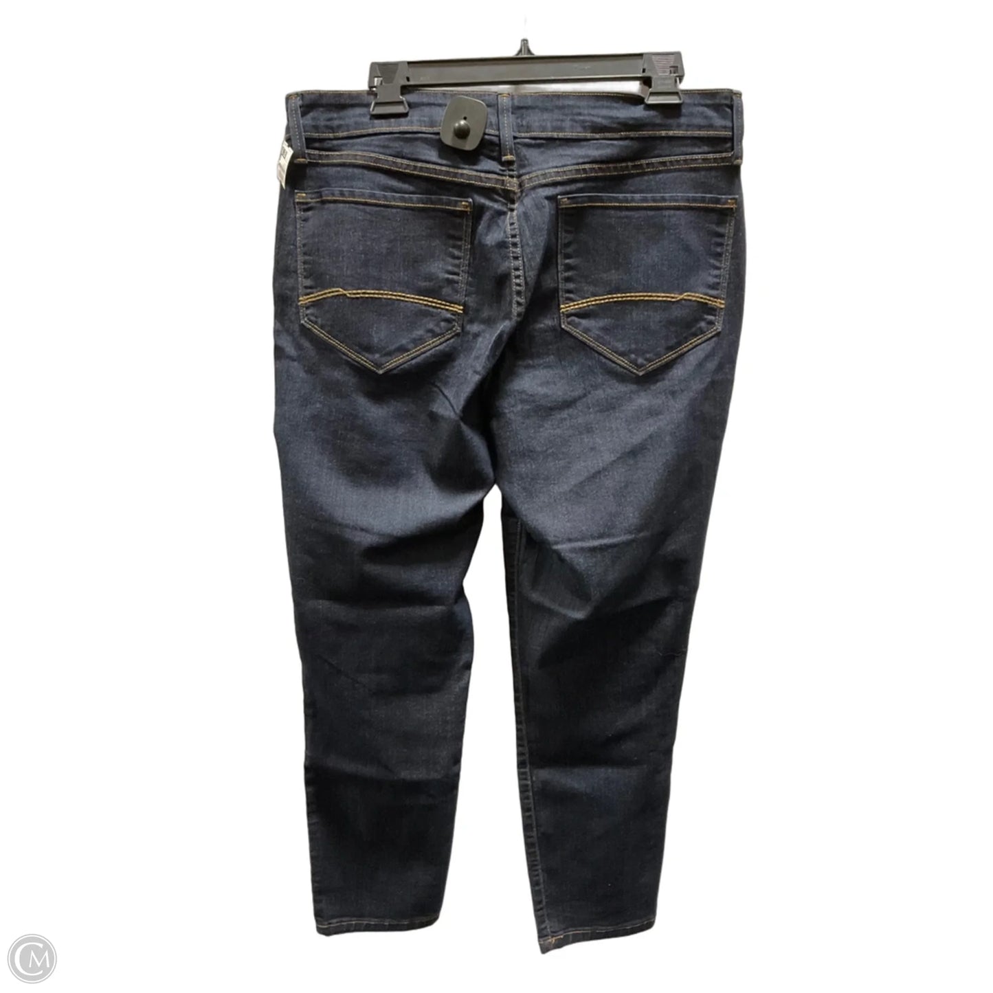 Jeans Straight By Not Your Daughters Jeans In Blue Denim, Size: 14