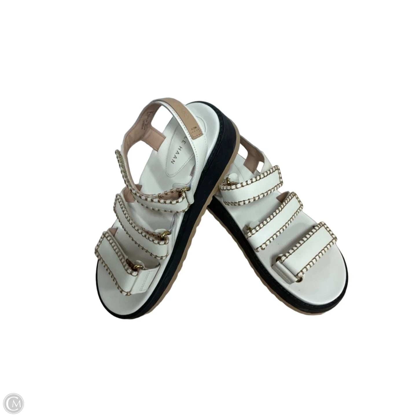Sandals Flats By Cole-haan In White, Size: 8