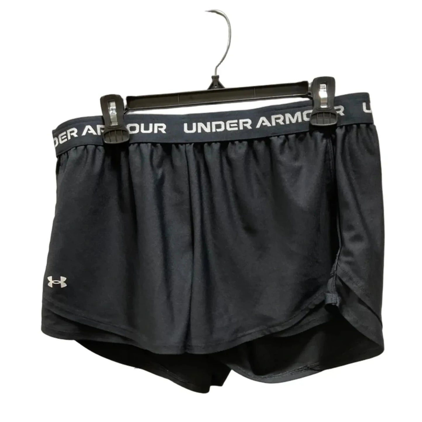 Athletic Shorts By Under Armour In Black, Size: L