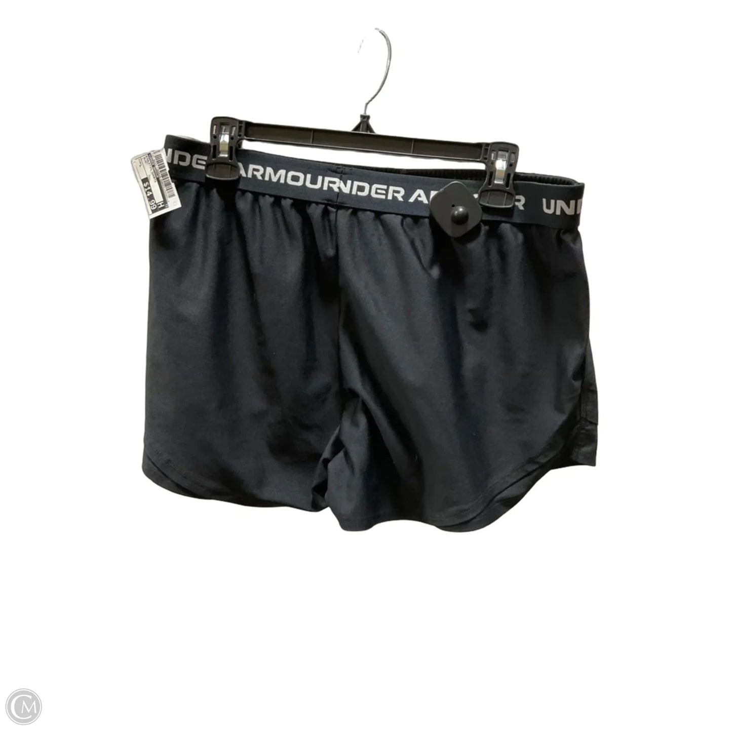 Athletic Shorts By Under Armour In Black, Size: L