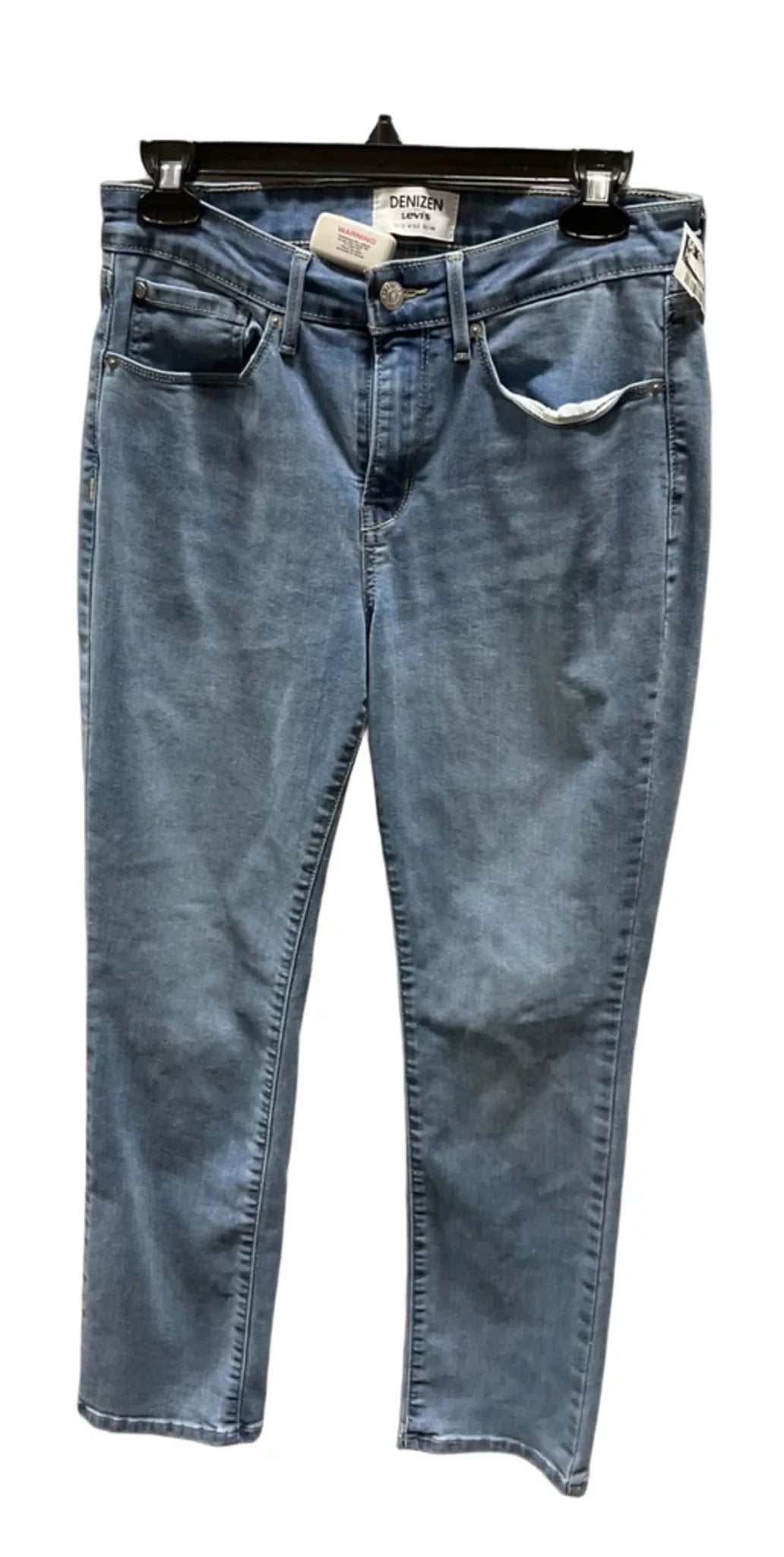 Jeans Skinny By Denizen By Levis In Blue Denim, Size: 10