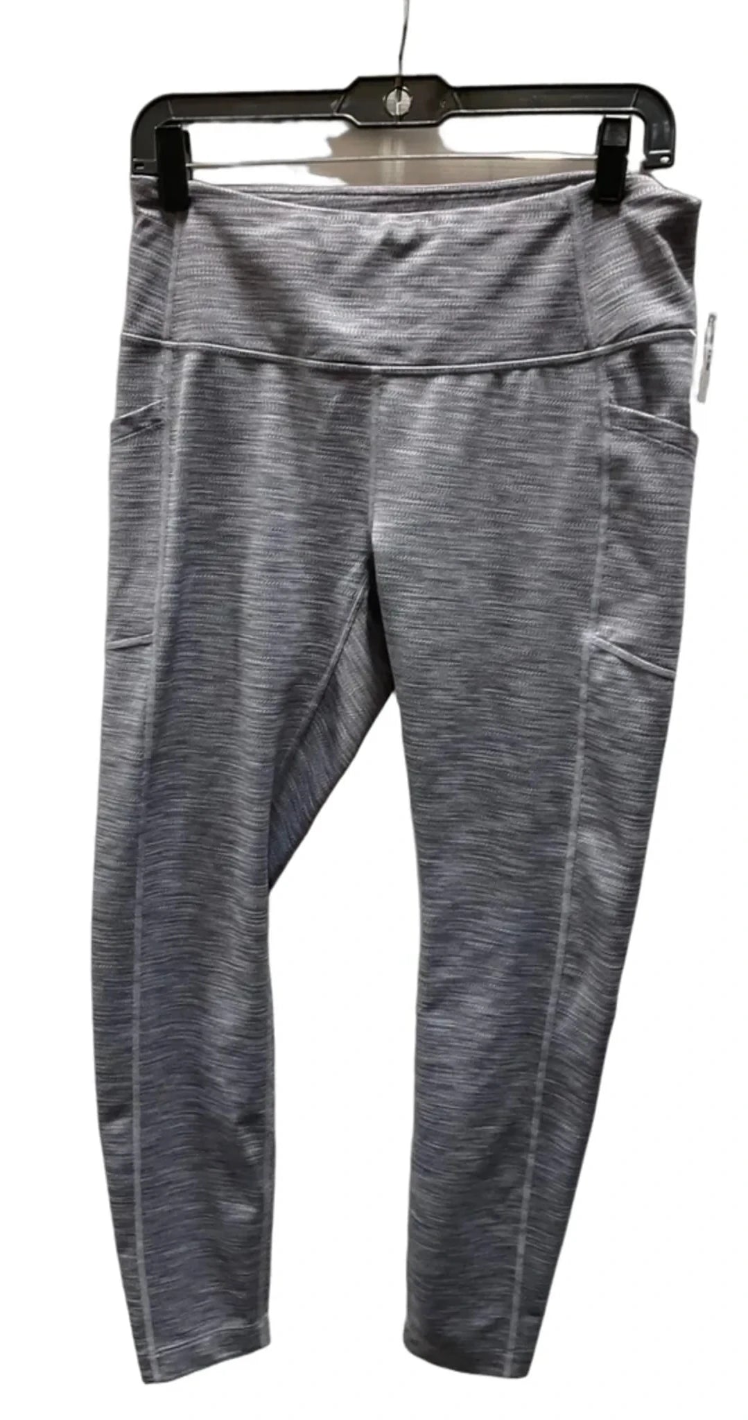 Athletic Leggings By Mondetta In Grey, Size: M
