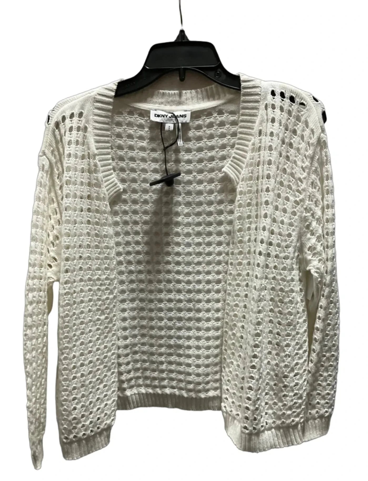 Cardigan By Dkny In White, Size: M