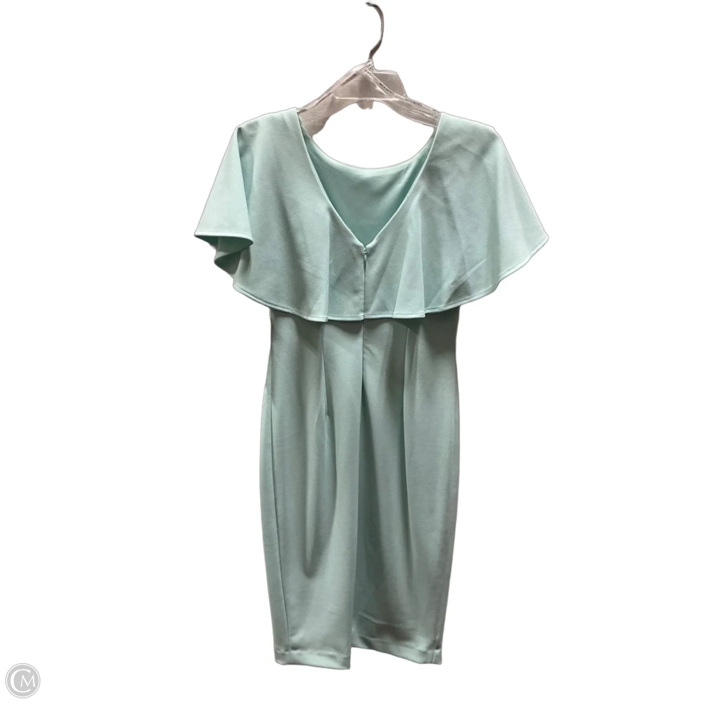 Dress Casual Midi By Calvin Klein In Blue, Size: 2