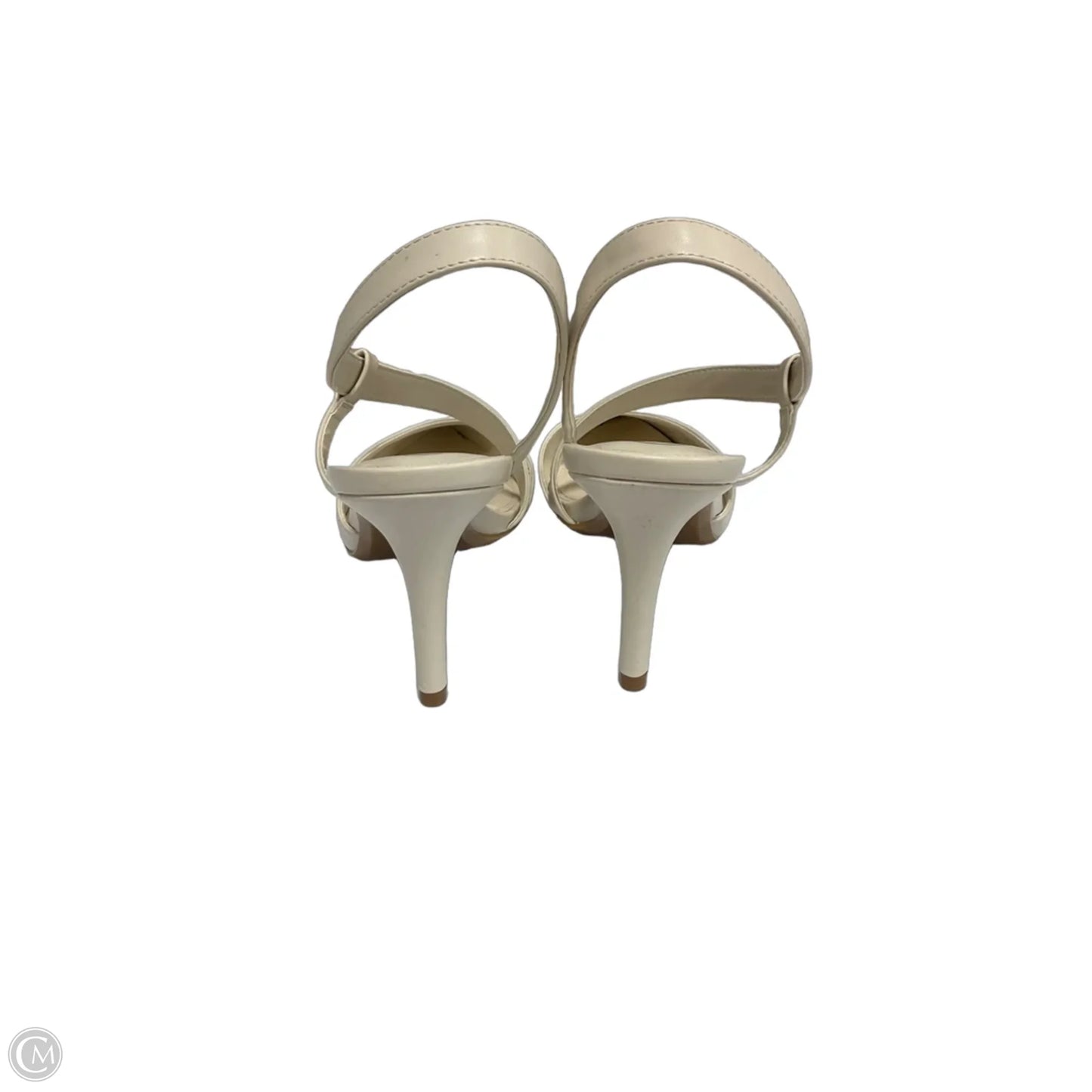 Shoes Heels Stiletto By Calvin Klein In Cream, Size: 8.5