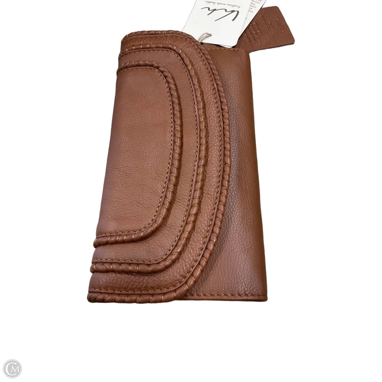 Wallet Leather By Cme, Size: Large