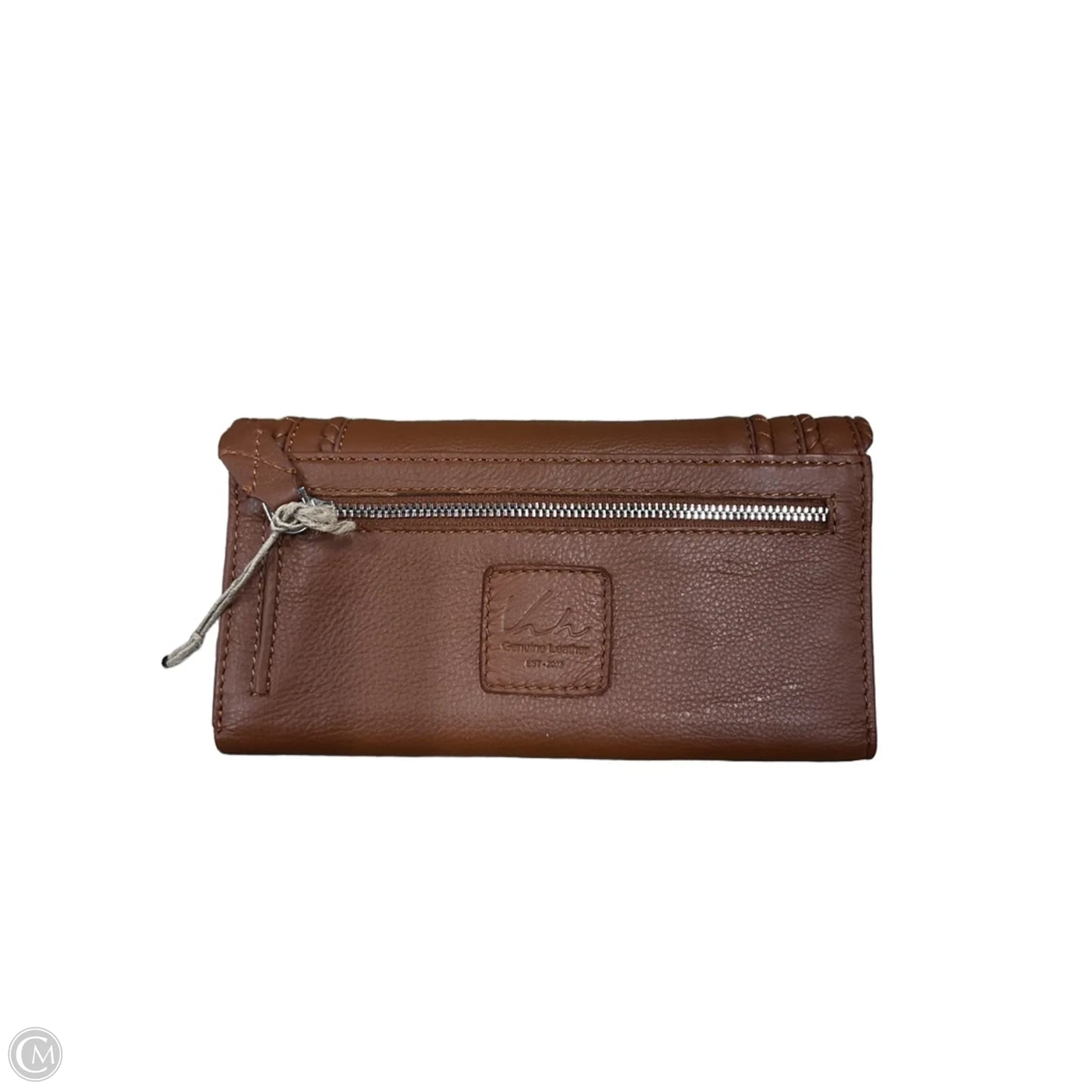 Wallet Leather By Cme, Size: Large