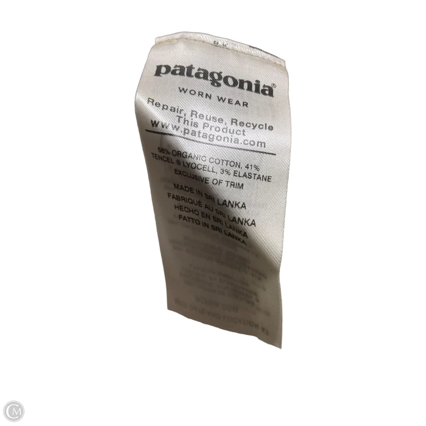 Athletic Top Long Sleeve Collar By Patagonia In Tan, Size: L
