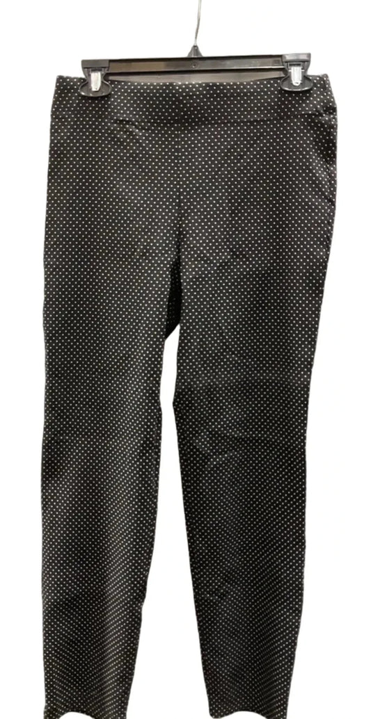 Pants Leggings By Max Studio In Polkadot Pattern, Size: 8