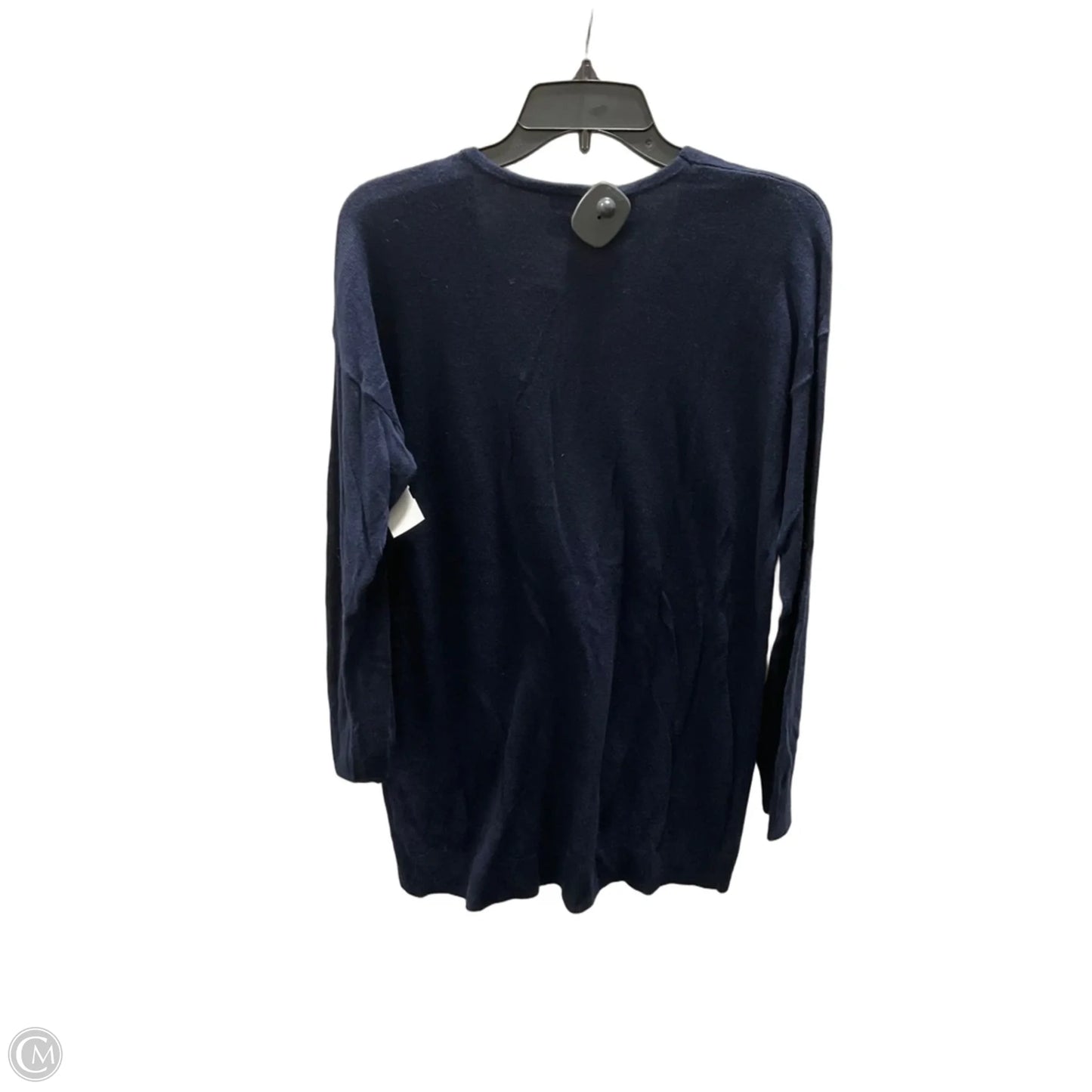 Top Long Sleeve By Ann Taylor In Blue, Size: M