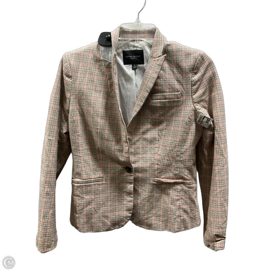 Blazer By Banana Republic In Plaid Pattern, Size: Xs