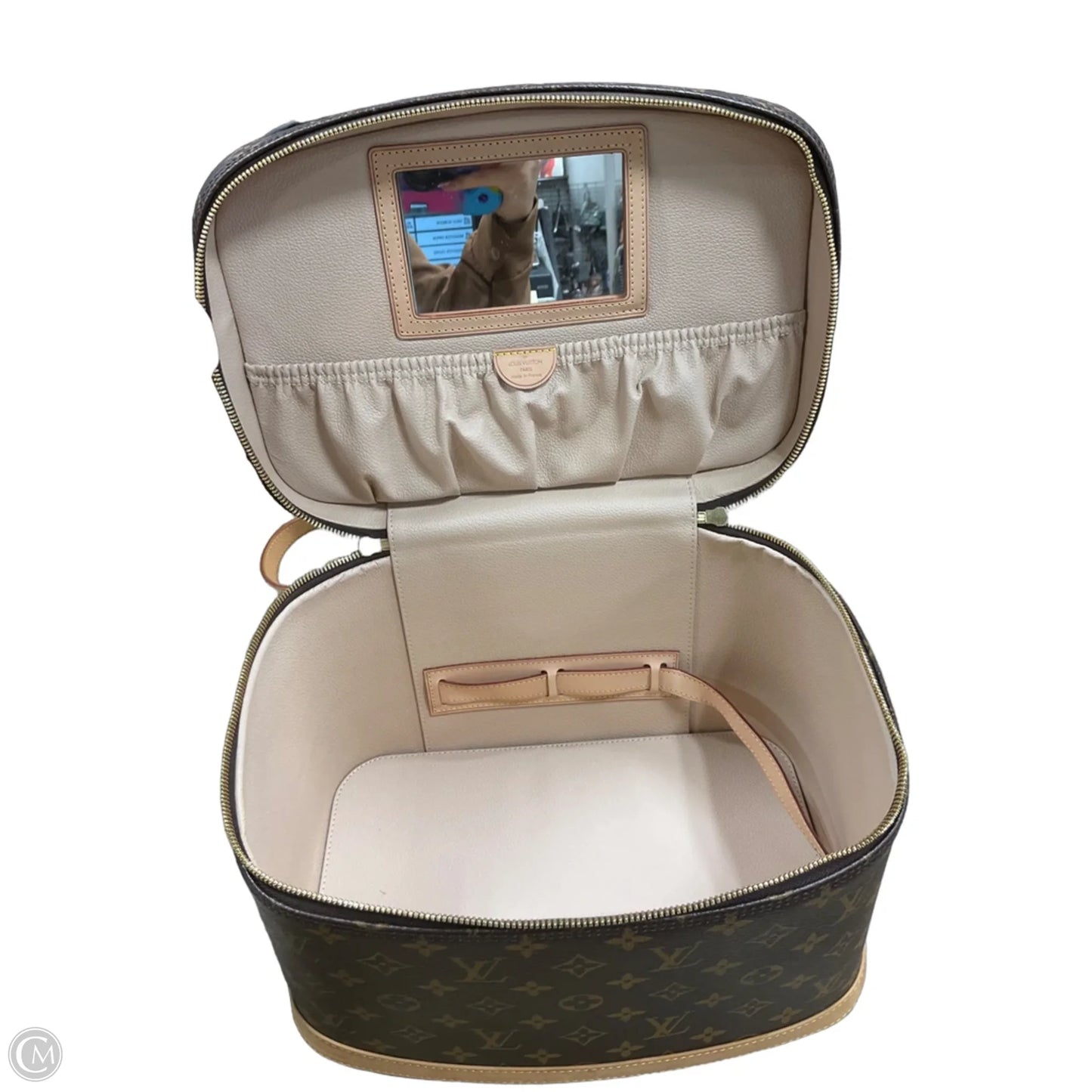 Makeup Bag Luxury Designer By Louis Vuitton, Size: Large