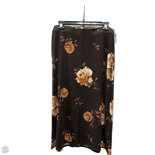 Skirt Maxi By J. Jill In Floral Print, Size: S