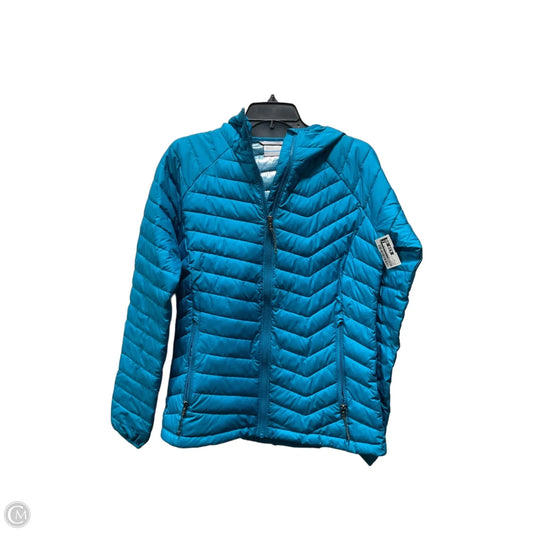 Jacket Puffer & Quilted By Columbia In Blue, Size: M