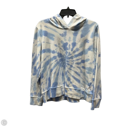 Sweatshirt Hoodie By J. Crew In Tie Dye Print, Size: M