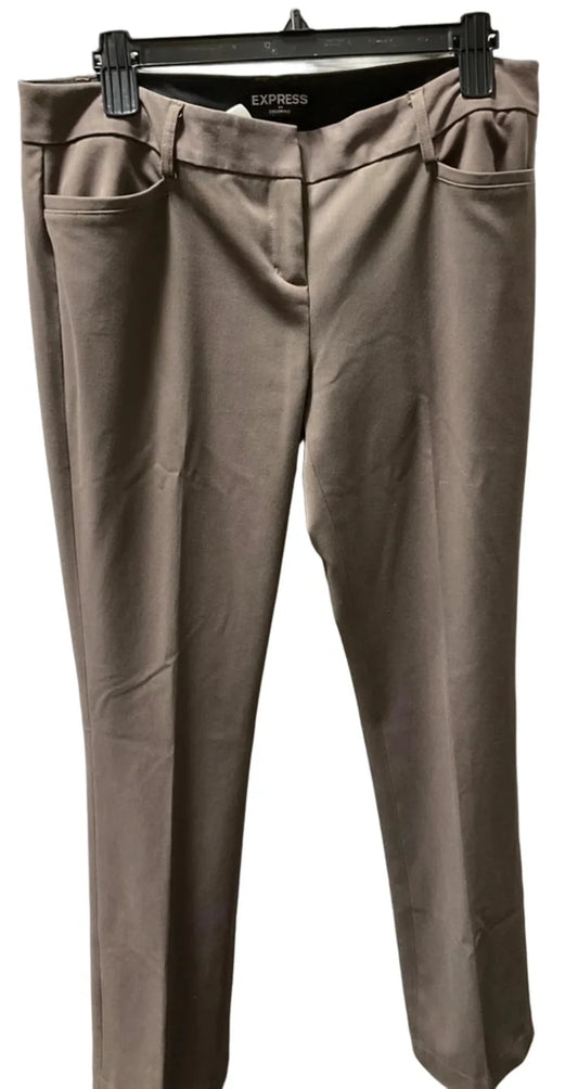 Pants Dress By Express In Brown, Size: 8l