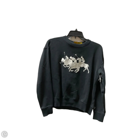 Sweatshirt Crewneck By Polo Ralph Lauren In Black, Size: Xs