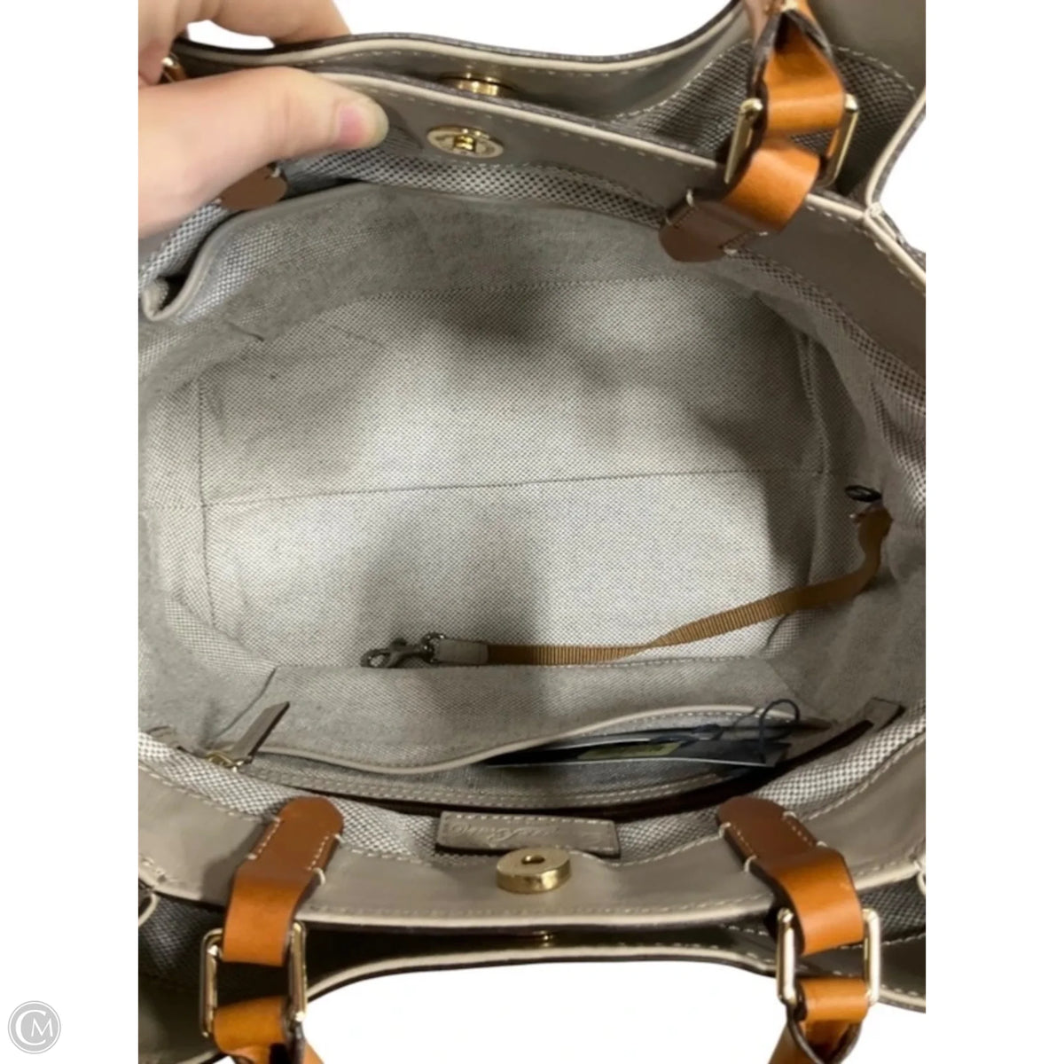 Handbag Designer By Dooney And Bourke, Size: Large