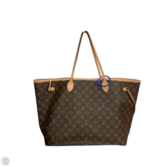 Tote Luxury Designer By Louis Vuitton, Size: Large