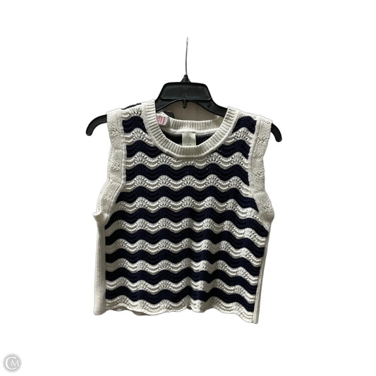 Vest Sweater By Joie In White, Size: L