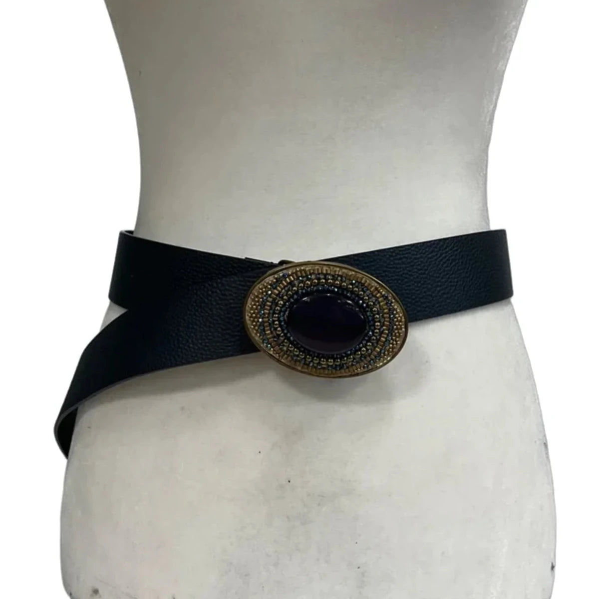 Belt Leather By Chicos, Size: Large