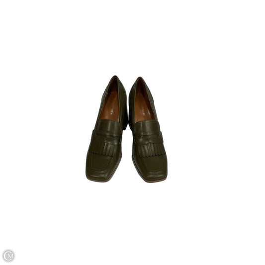 Shoes Heels Block By Marc Fisher In Green, Size: 10