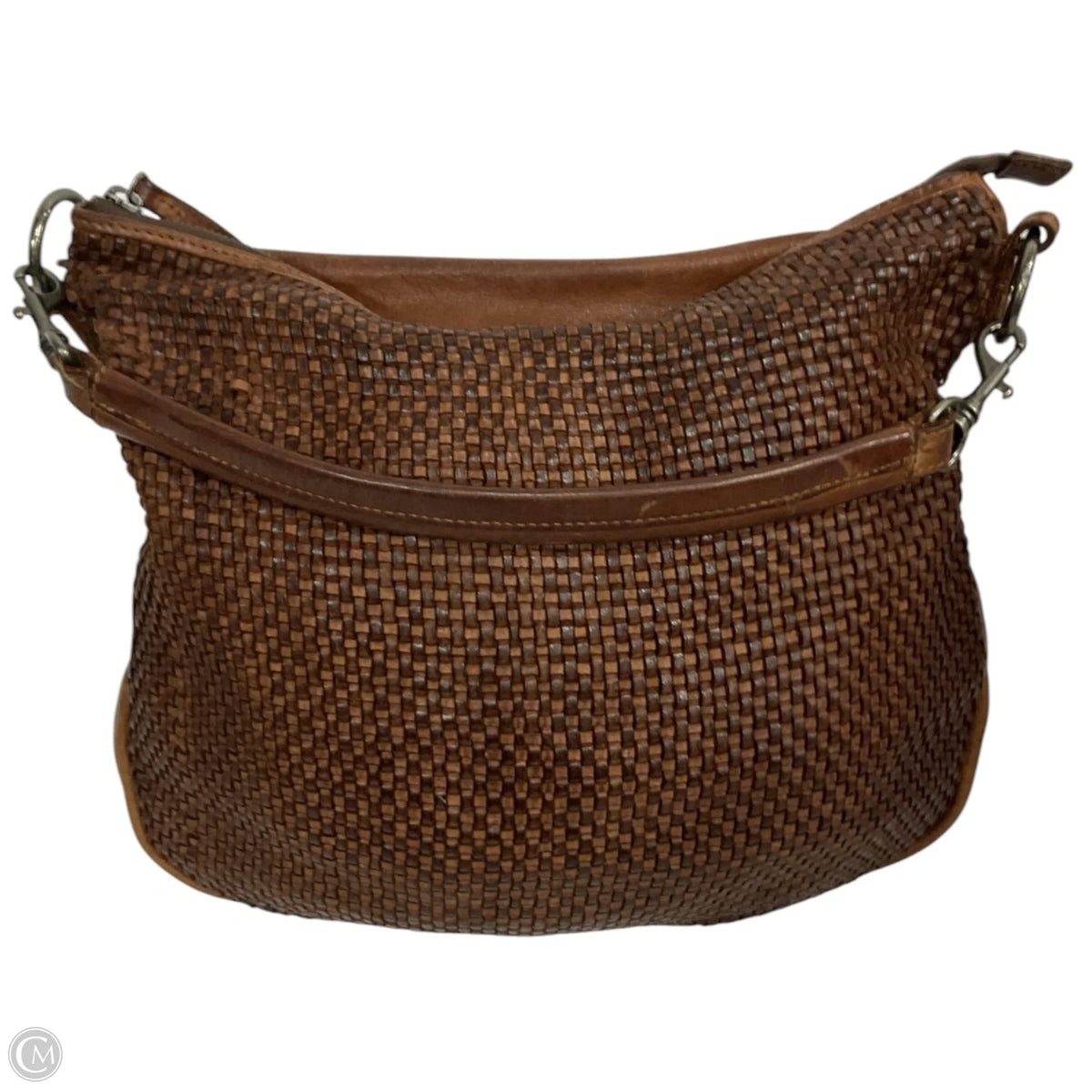 Handbag Leather By Cmc, Size: Large