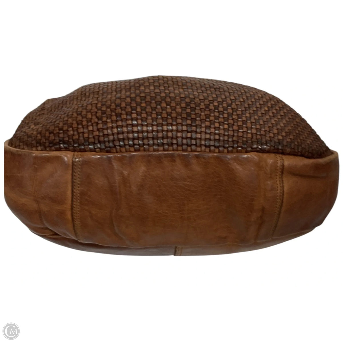 Handbag Leather By Cmc, Size: Large
