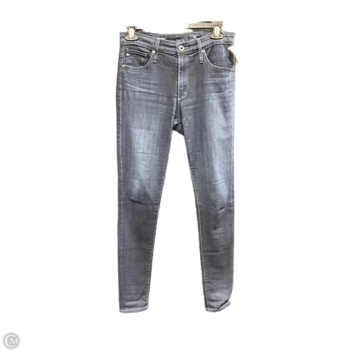 Jeans Skinny By Adriano Goldschmied In Blue Denim, Size: 2